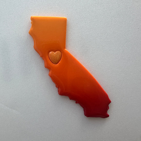 California/Sacramento Ombre Magnet