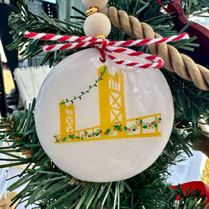 Sacramento Tower Bridge Ornament